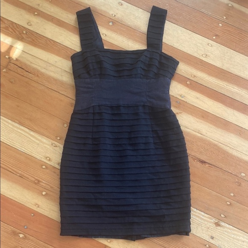 Nanette Lepore Black Sheath Cocktail Dress 4